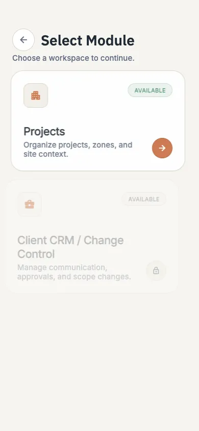 timecue project workspace with working areas, tasks and recent activity